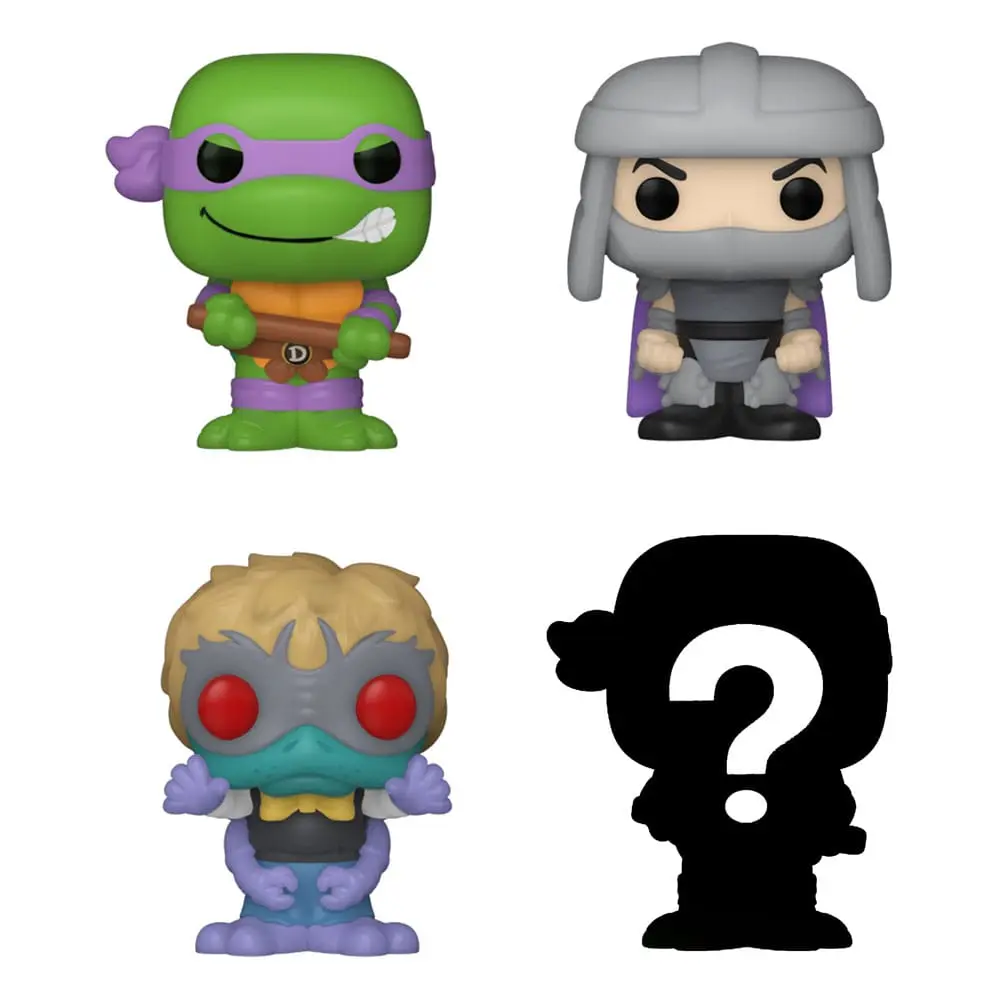 Teenage Mutant Ninja Turtles Bitty POP! Vinilna Figura 4-Pack Donatello 2,5 cm fotografija izdelka