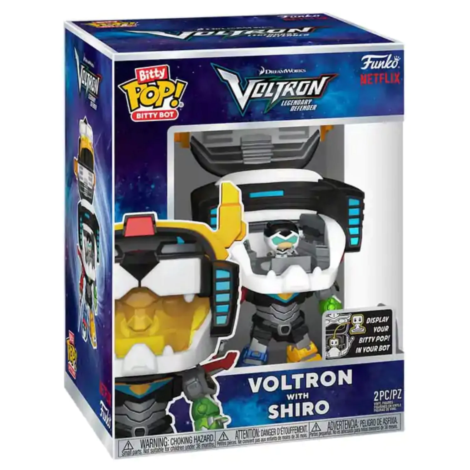 Bitty Funko POP! figurice Bots paket Voltron - Voltron 2,5 cm fotografija izdelka
