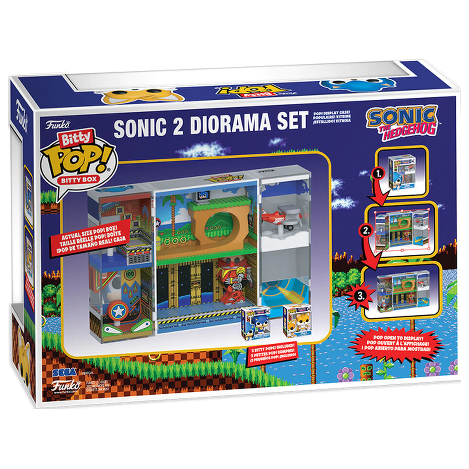 Bitty Funko POP škatle figurica Sonic The Hedgehog Sonic fotografija izdelka