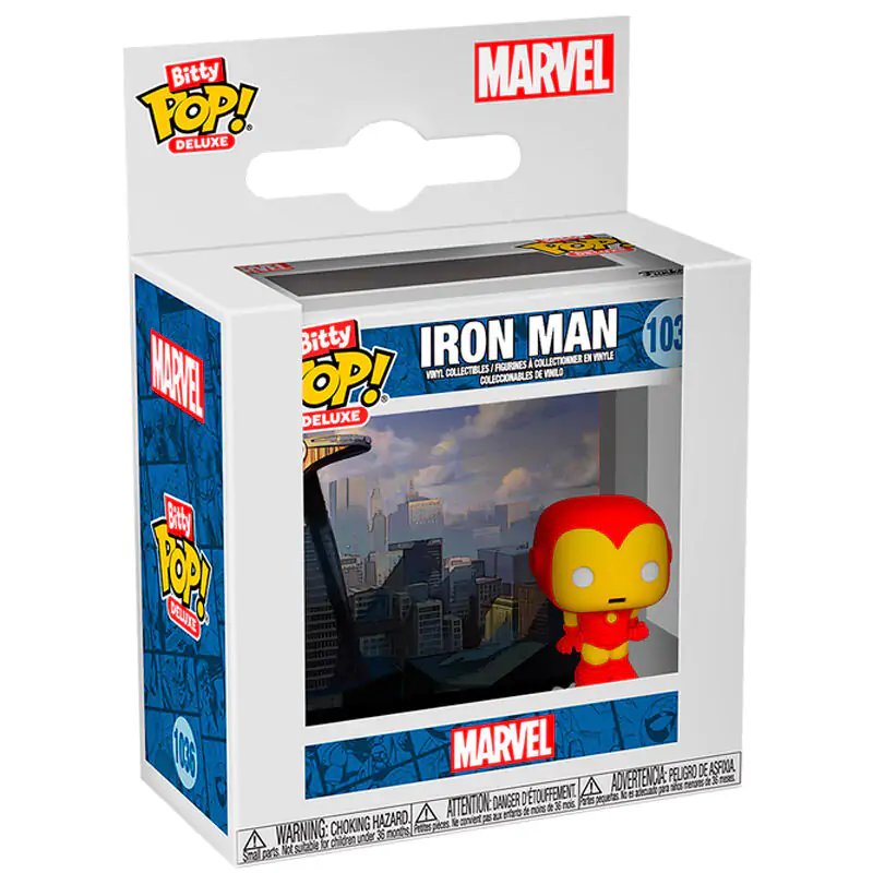 Mini Funko POP figurica Deluxe Marvel Iron Man fotografija izdelka