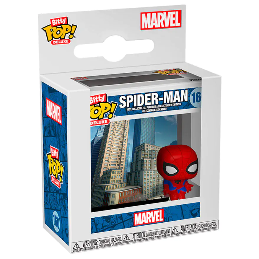 Mini Funko POP figurica Deluxe Marvel Spider-Man fotografija izdelka