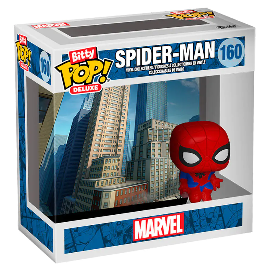 Mini Funko POP figurica Deluxe Marvel Spider-Man fotografija izdelka