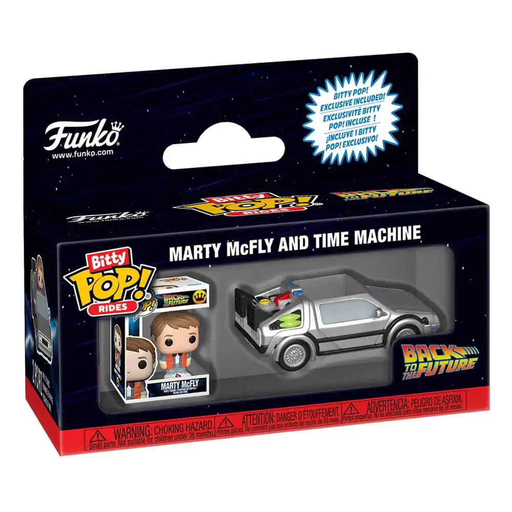 Bitty Funko POP figurica Ride Back to the Future Time Machine fotografija izdelka