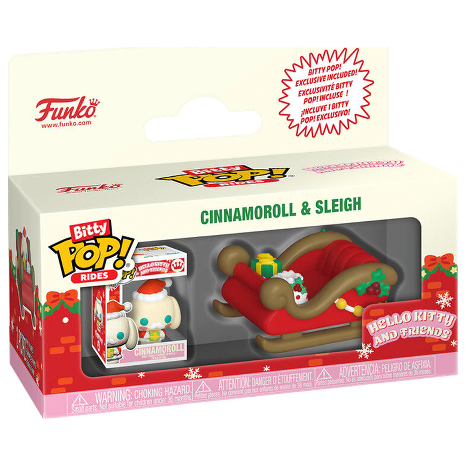 Bitty Funko POP figura Ride Cinnamoroll in sani fotografija izdelka