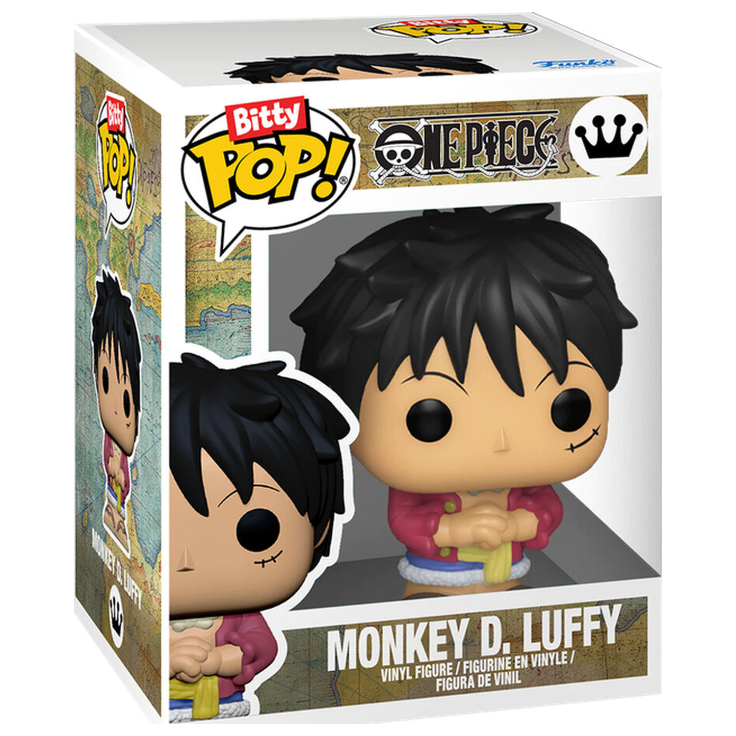 Bitty Funko POP figura Ride One Pice Monkey D.Luffy in Thousand Sunny fotografija izdelka