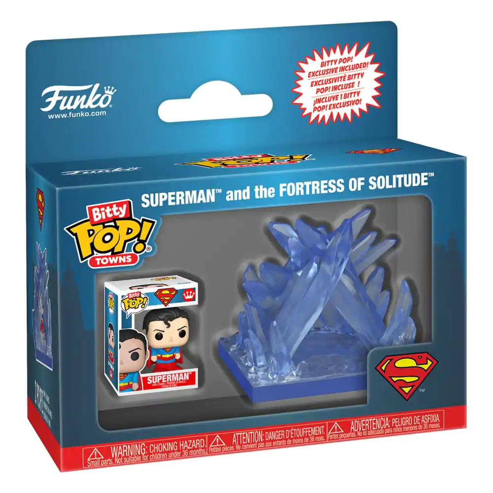 Mini Funko POP figurica Town DC Comics Superman Fortress of Solitude fotografija izdelka