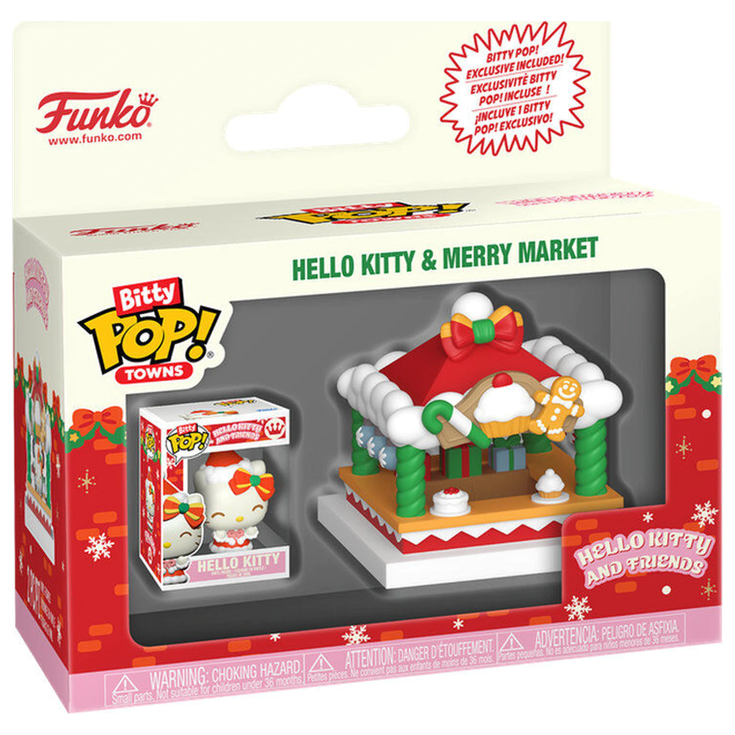 Bitty Funko POP figura Town Hello Kitty and Merry Market fotografija izdelka