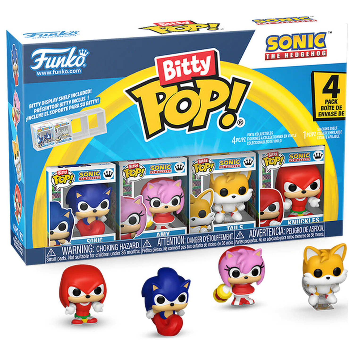 Bitty Funko POP figurice Sonic The Hedgehog fotografija izdelka