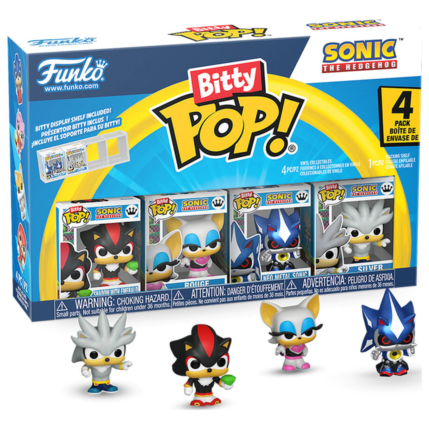 Bitty Funko POP figurice Sonic The Hedgehog fotografija izdelka