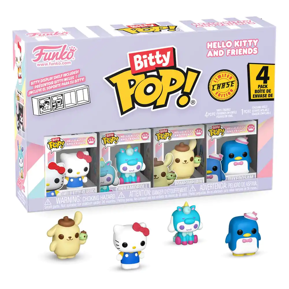 Bitty Funko POP Hello Kitty and Friends Vinyl Figure 4-Pack Hello Kitty – 4-delni set vinilnih figuric fotografija izdelka