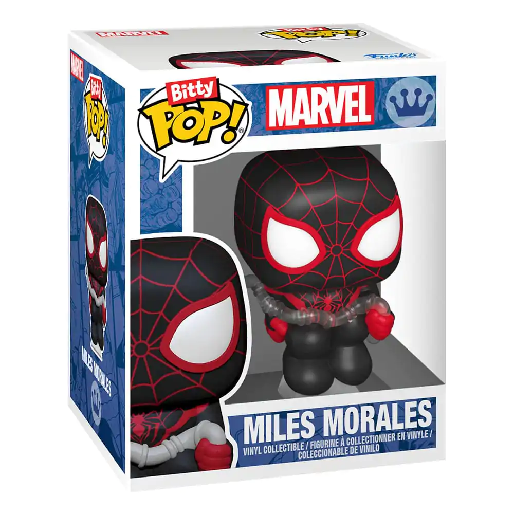 Bitty Funko POP Marvel Spider-Man Miles Vinil Figura 4-Pack Morales fotografija izdelka