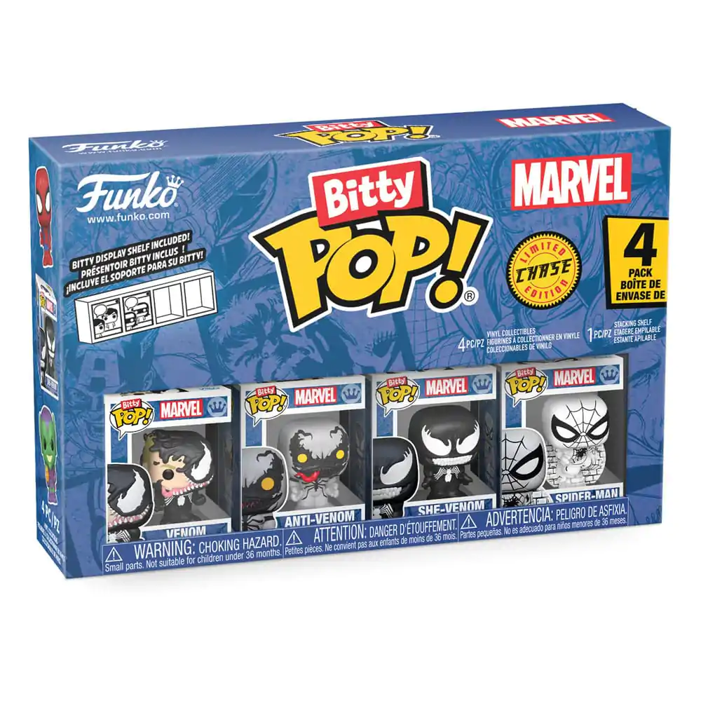 Bitty Funko POP Marvel Spider-Man Vinyl Figure 4-Pack Venom fotografija izdelka