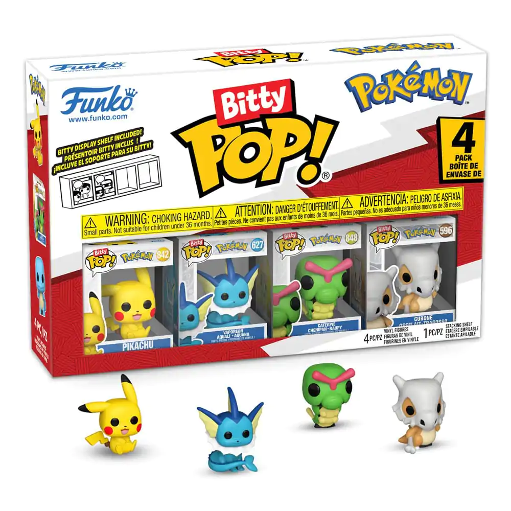 Funko Bitty POP Pokemon vinilna figura paket 4 kosov Pikachu fotografija izdelka