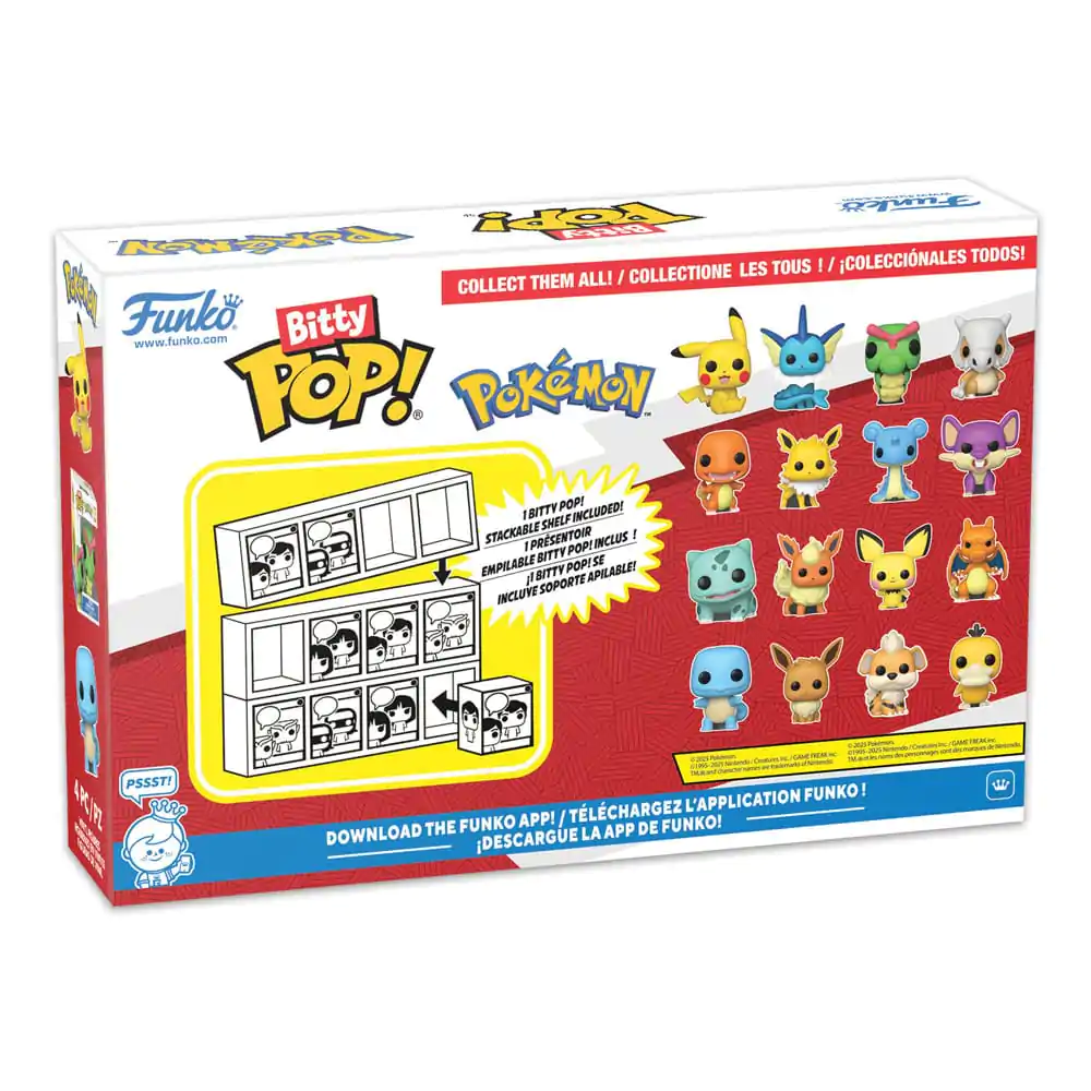 Bitty Funko POP Pokemon Vinyl Figurica 4-Pack Charmander fotografija izdelka