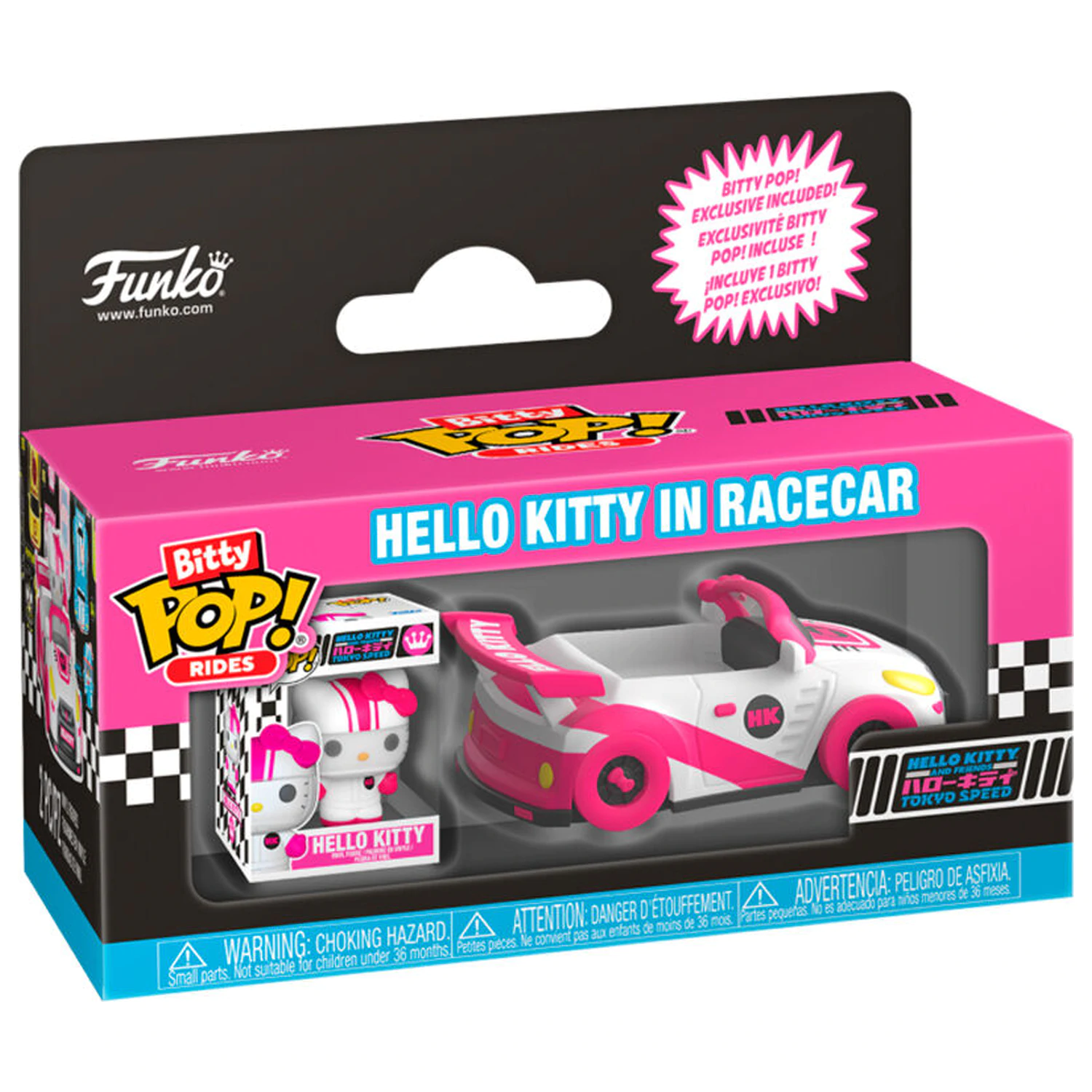 Bitty Funko POP Ride figura Sanrio Hello Kitty and Friends Hello Kitty fotografija izdelka