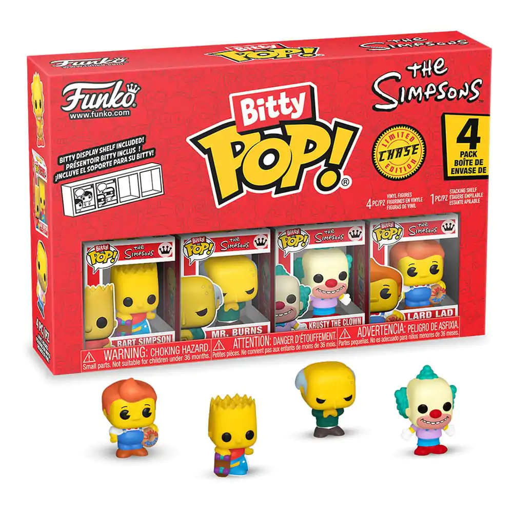 Bitty Funko POP The Simpsons Vinil Figura 4-Pack Bart fotografija izdelka