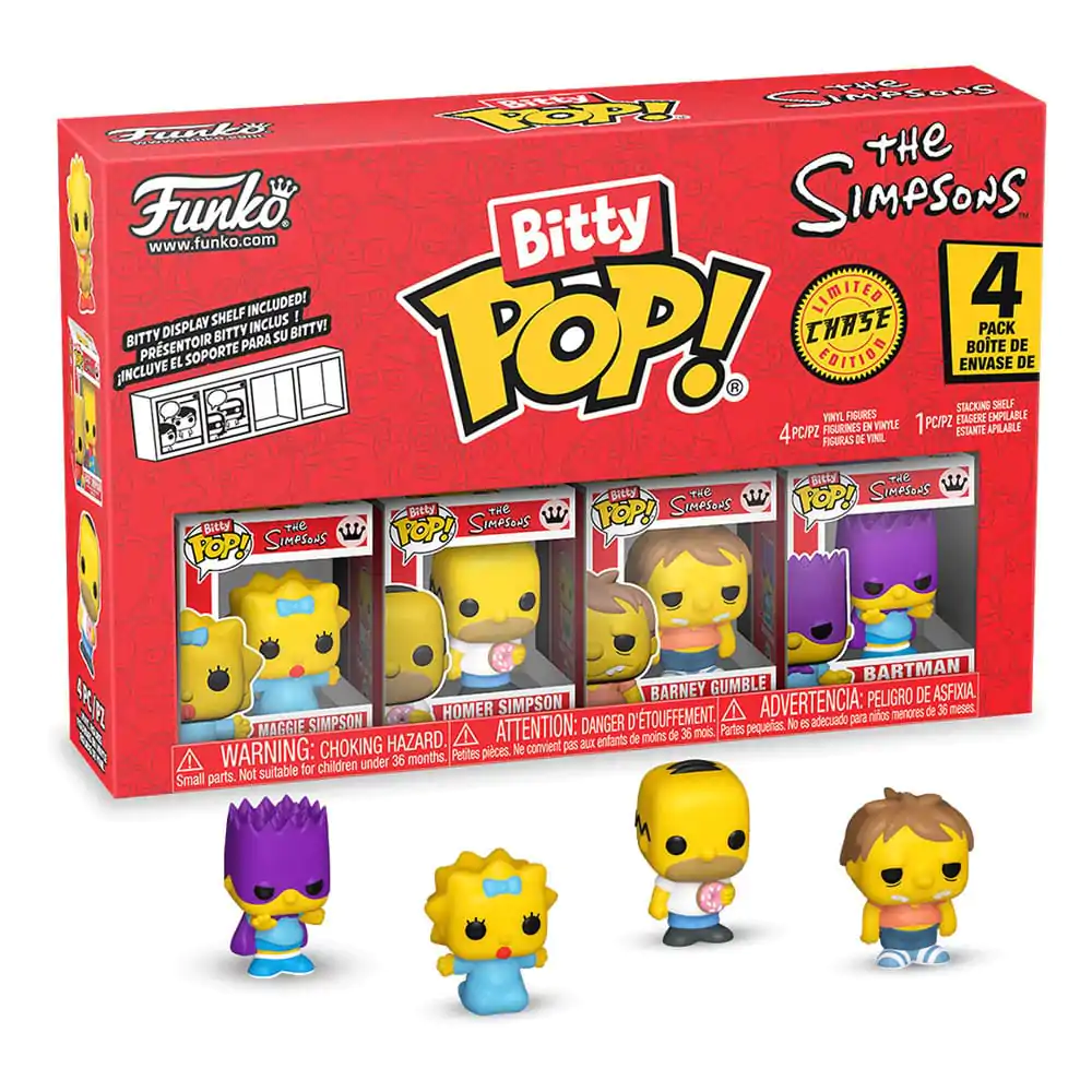 Bitty Funko POP The Simpsons Vinyl Figure 4-Pack Maggie - set 4 figurice iz vinila fotografija izdelka