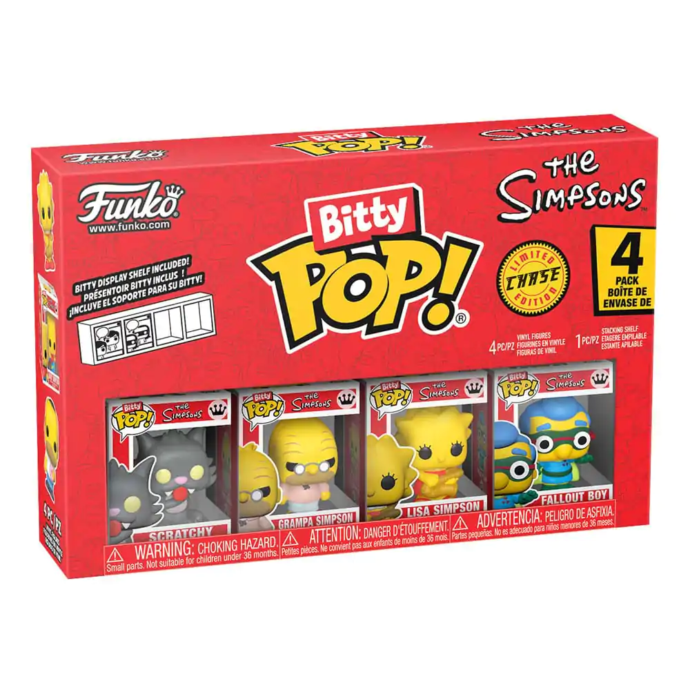 Bitty Funko POP The Simpsons Vinil Figura 4-Pack Scratchy fotografija izdelka