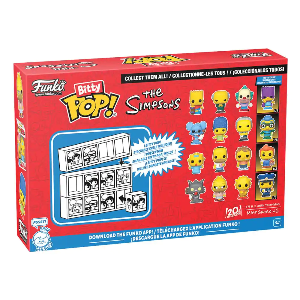 Bitty Funko POP The Simpsons Vinil Figura 4-Pack Scratchy fotografija izdelka