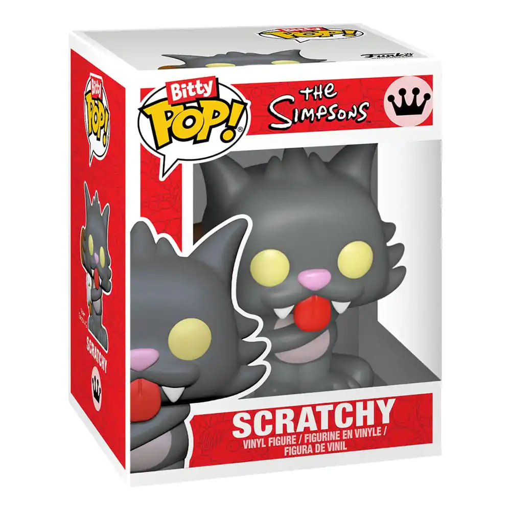 Bitty Funko POP The Simpsons Vinil Figura 4-Pack Scratchy fotografija izdelka