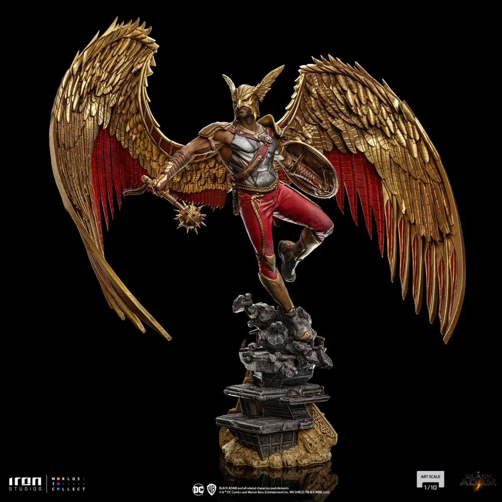 Black Adam Art Scale Kip 1/10 Hawkman 36 cm fotografija izdelka