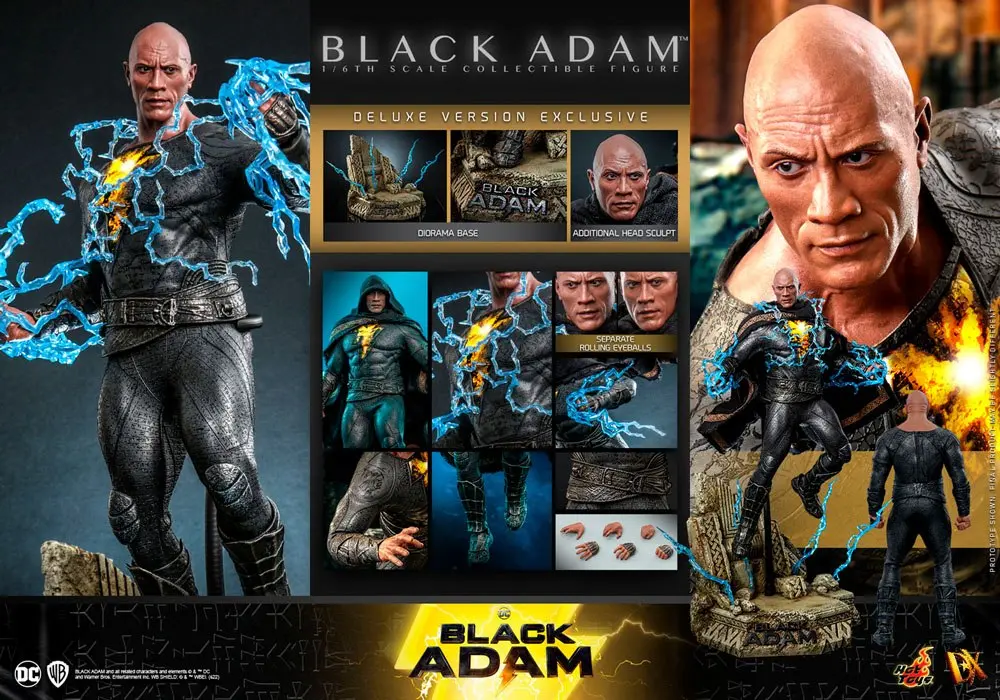 Black Adam DX akcijska figura 1/6 Black Adam Deluxe verzija 33 cm fotografija izdelka