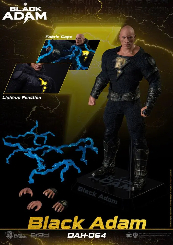 Black Adam Dynamic 8ction Heroes akcijska figura 1/9 Black Adam 18 cm fotografija izdelka