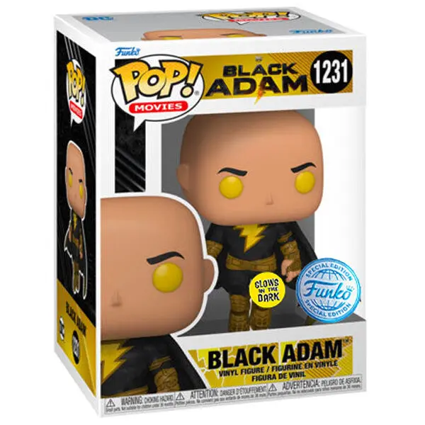 Black Adam POP! Movies Vinilna Figura Black Adam Flying Special Edition 9 cm fotografija izdelka