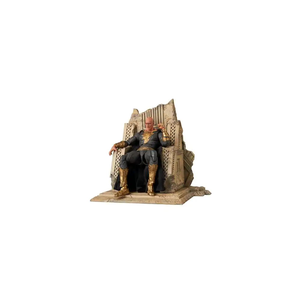 Black Adam MAFEX akcijska figura zlata obleka 16 cm fotografija izdelka