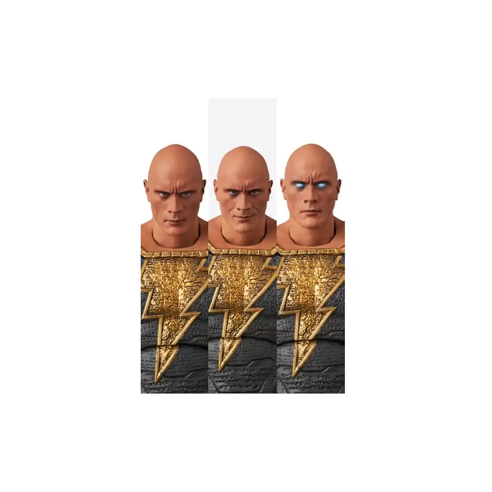 Black Adam MAFEX akcijska figura zlata obleka 16 cm fotografija izdelka