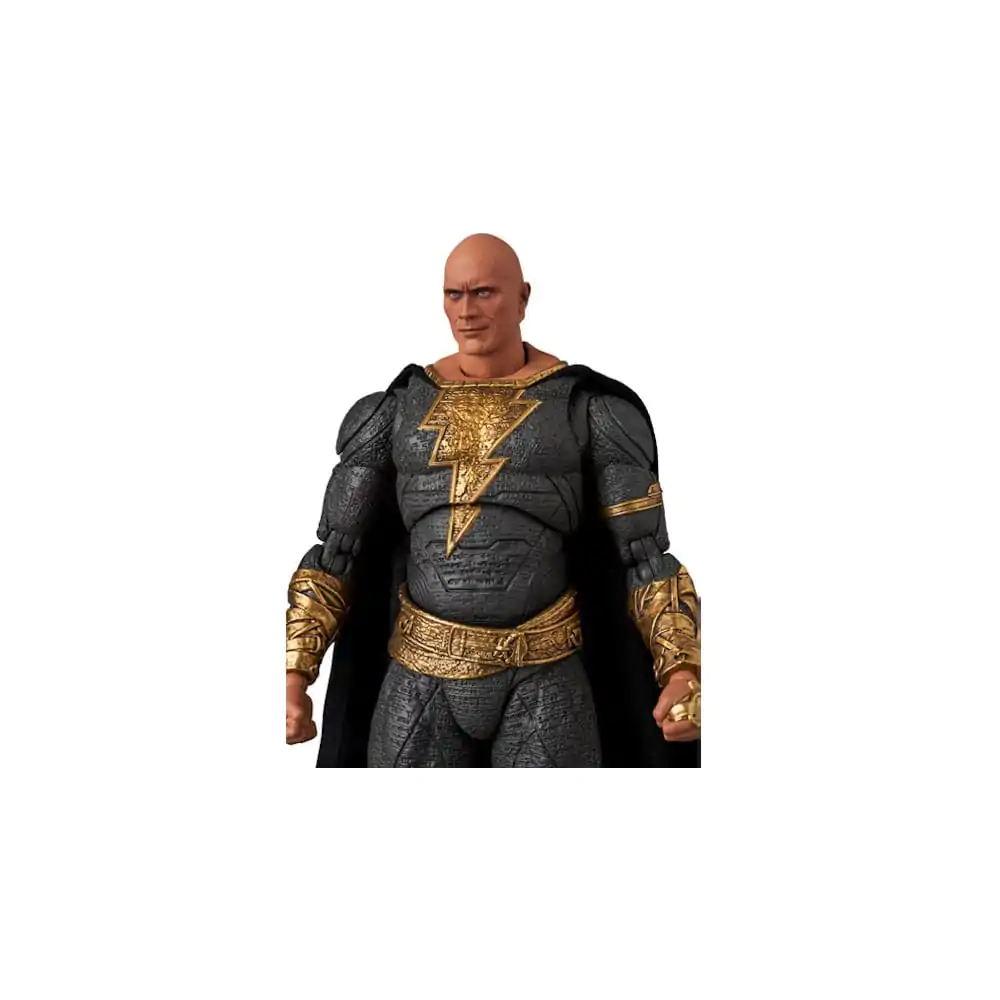 Black Adam MAFEX akcijska figura zlata obleka 16 cm fotografija izdelka