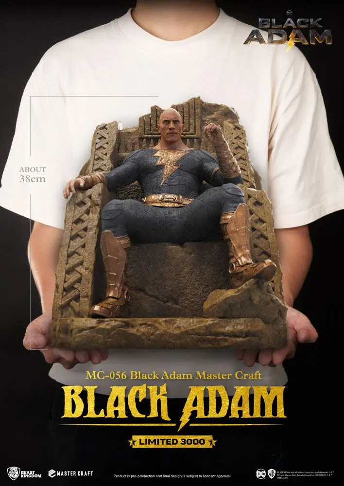 Black Adam Master Craft Kip Black Adam 38 cm fotografija izdelka