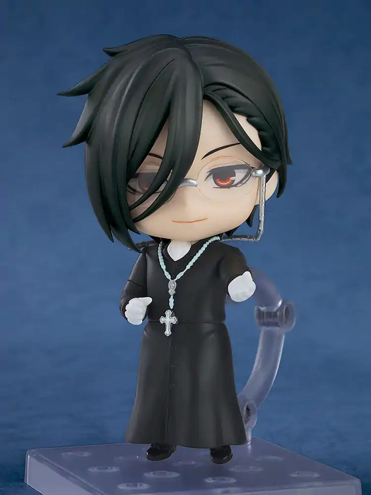 Black Butler: Boarding School Arc Nendoroid akcijska figura Sebastian Michaelis: Sapphire Owl Ver. 10 cm fotografija izdelka