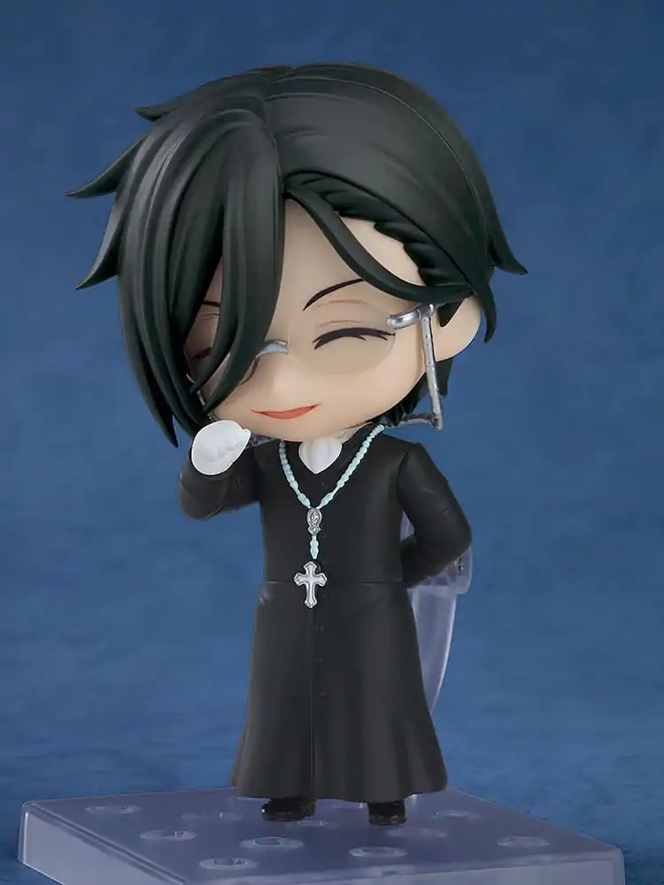 Black Butler: Boarding School Arc Nendoroid akcijska figura Sebastian Michaelis: Sapphire Owl Ver. 10 cm fotografija izdelka