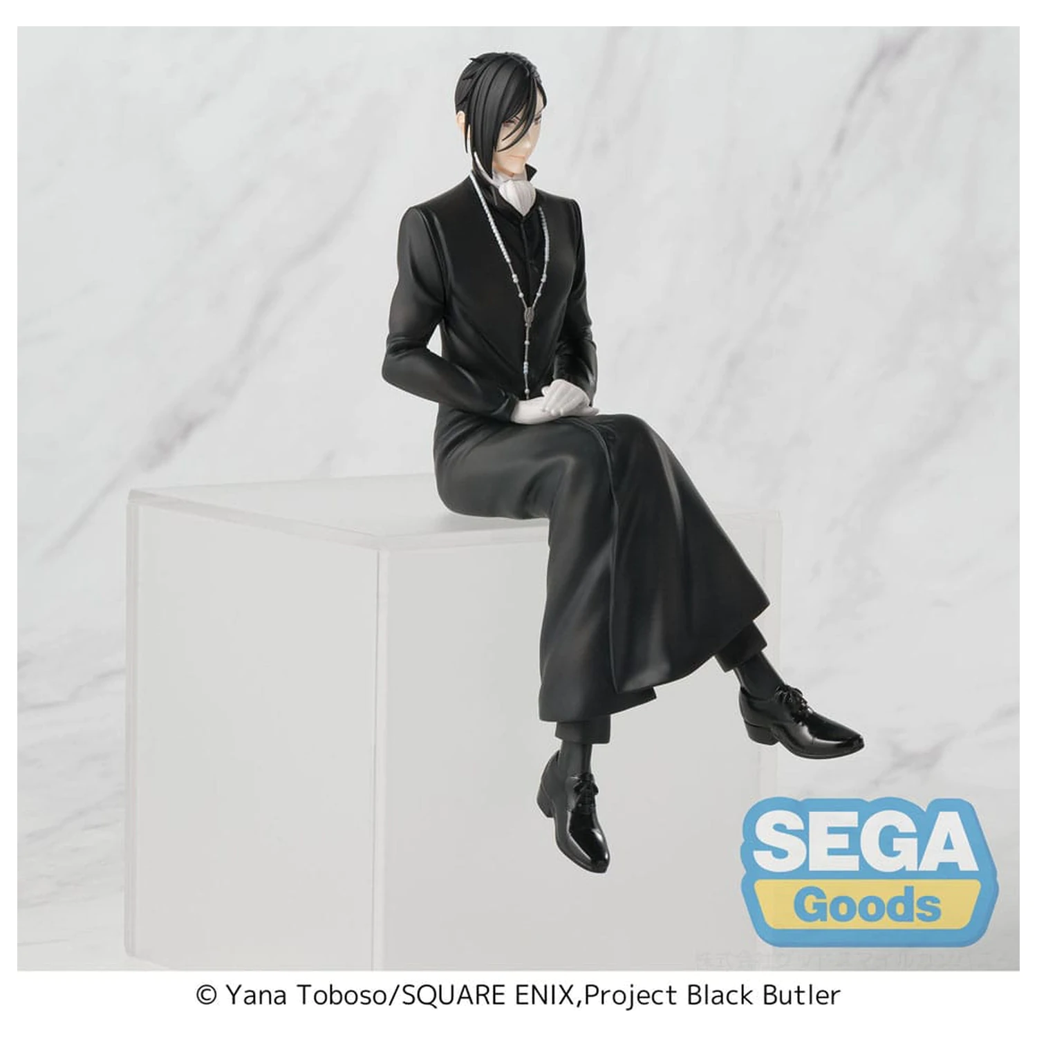 Black Butler: Boarding School Arc PM Perching PVC kip Sebastian Michaelis 16 cm fotografija izdelka