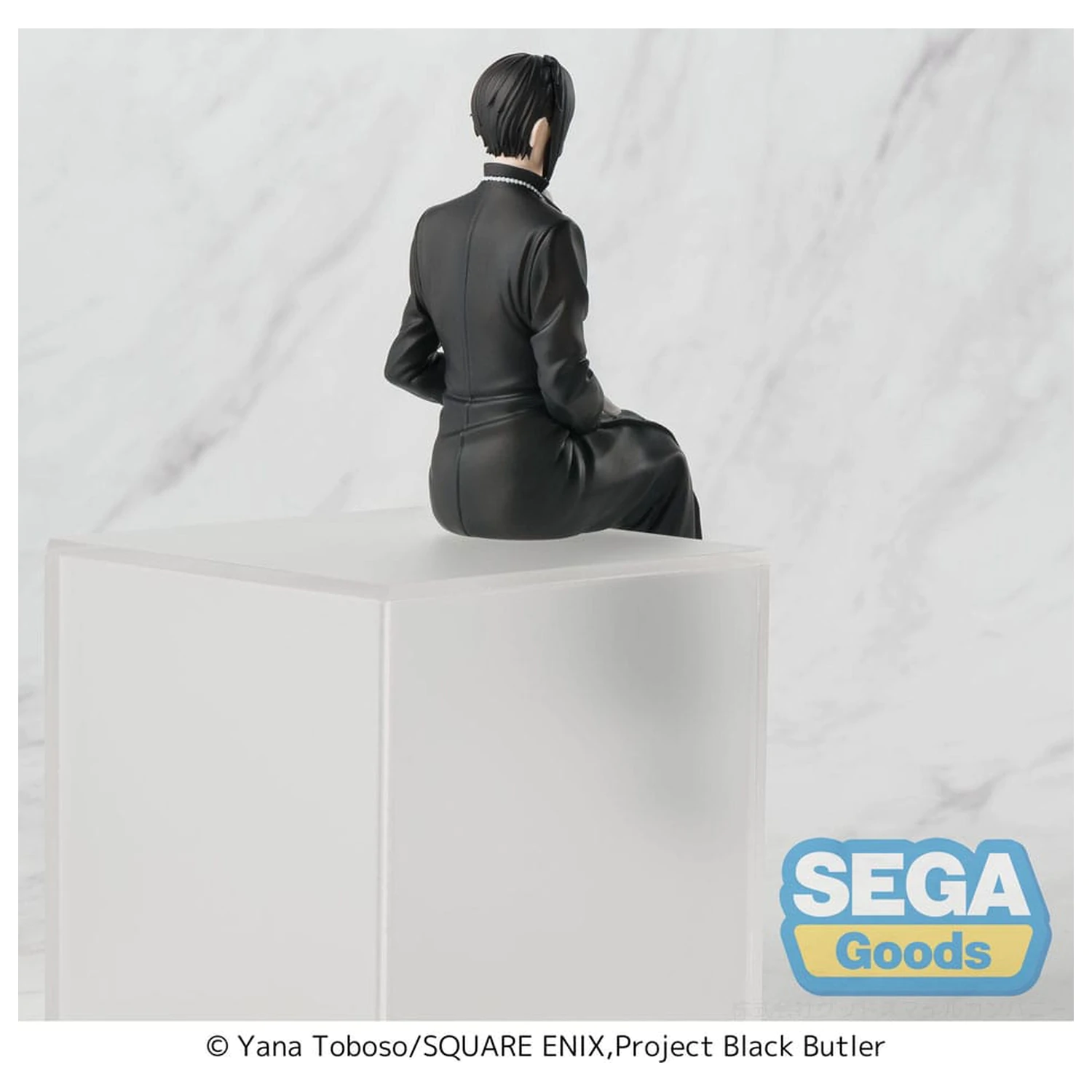 Black Butler: Boarding School Arc PM Perching PVC kip Sebastian Michaelis 16 cm fotografija izdelka