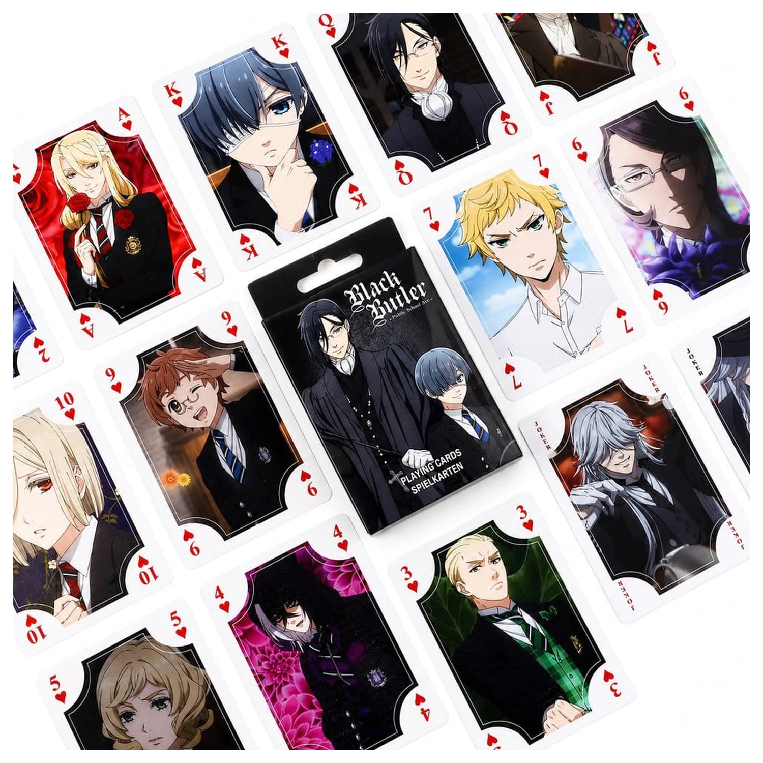 Black Butler Igralne karte Public School fotografija izdelka