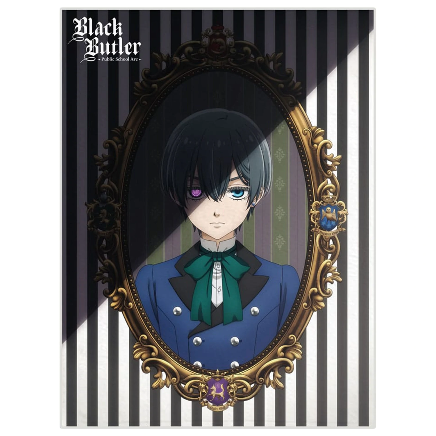 Black Butler: Public School Arc odeja Ciel 120 x 160 cm fotografija izdelka