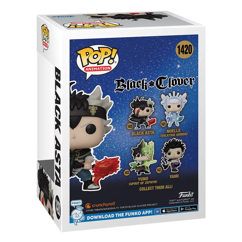 Black Clover POP! Animation Vinil Figura Asta 9 cm fotografija izdelka