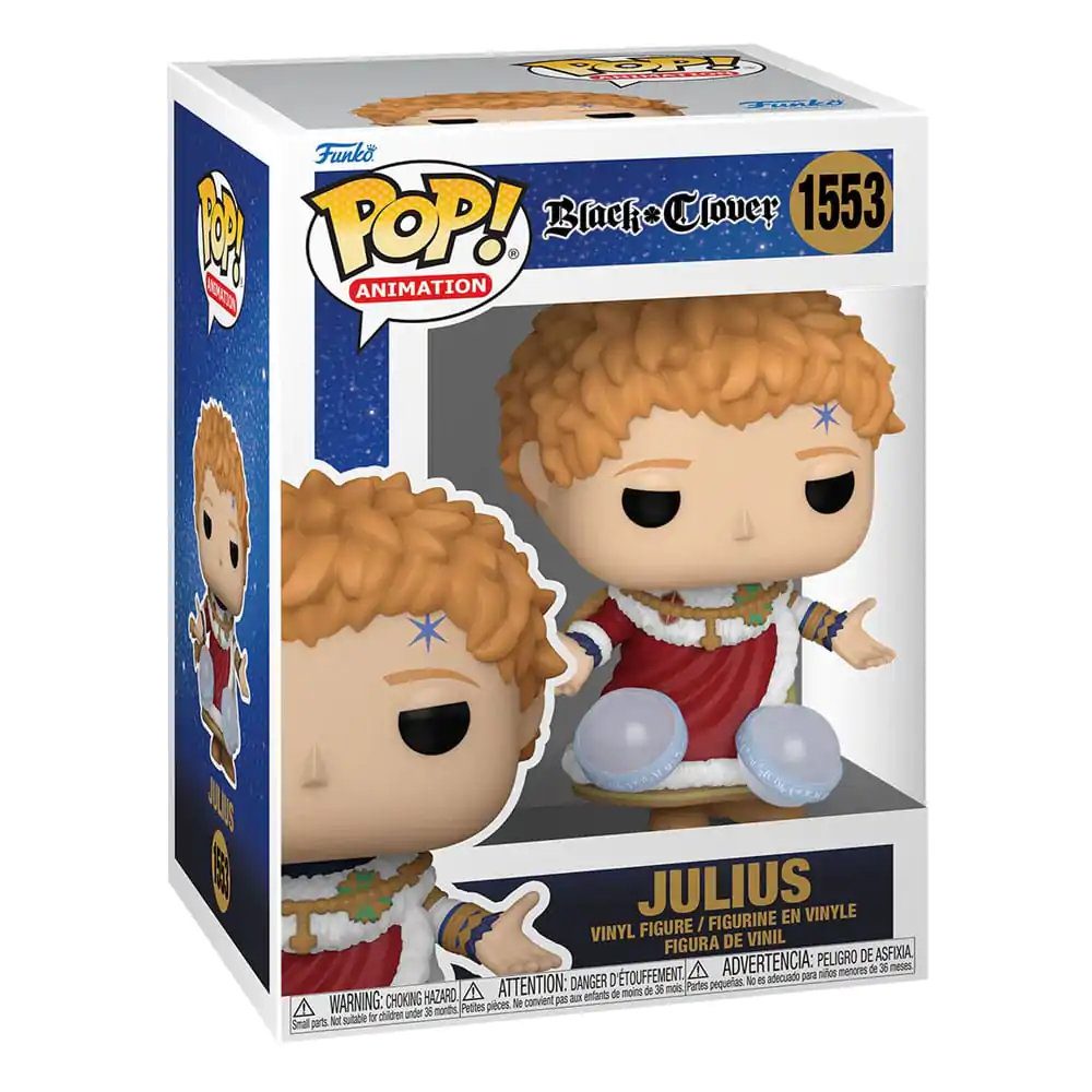 Black Clover POP! Animation Vinilna Figura Julius 9 cm fotografija izdelka