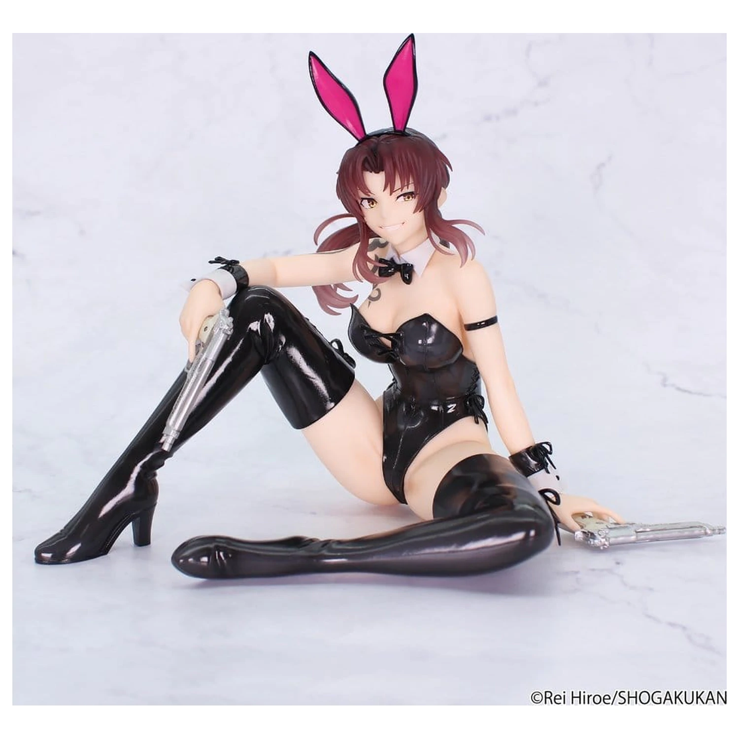 Black Lagoon One-Seventh Carat PVC kip 1/7 Revy Bunny Ver. 16 cm fotografija izdelka
