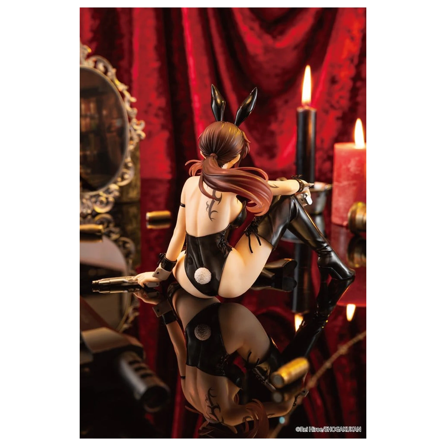 Black Lagoon One-Seventh Carat PVC kip 1/7 Revy Bunny Ver. 16 cm fotografija izdelka