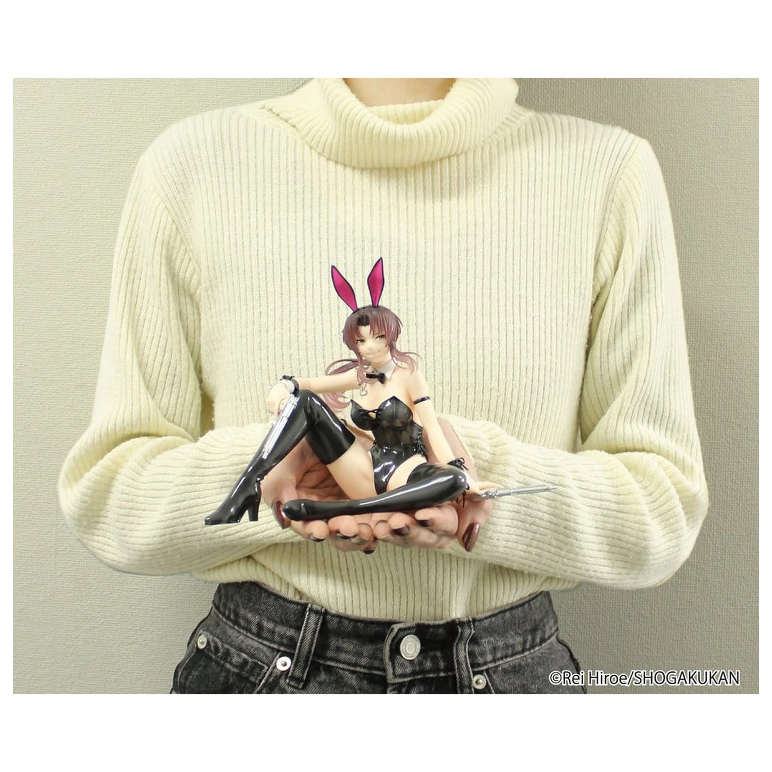 Black Lagoon One-Seventh Carat PVC kip 1/7 Revy Bunny Ver. 16 cm fotografija izdelka