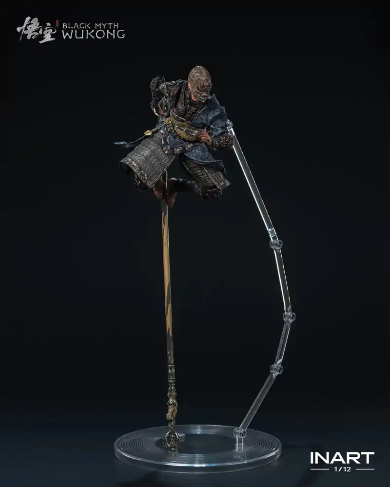 Black Myth: Wukong Akcijska figura 1/12 The Destined One v Bronze Armor Set Deluxe verzija 16 cm fotografija izdelka