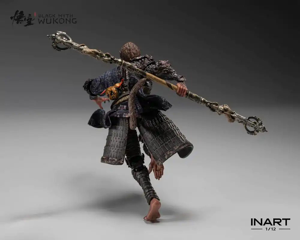 Black Myth: Wukong Akcijska figura 1/12 The Destined One v Bronze Armor Set Deluxe verzija 16 cm fotografija izdelka