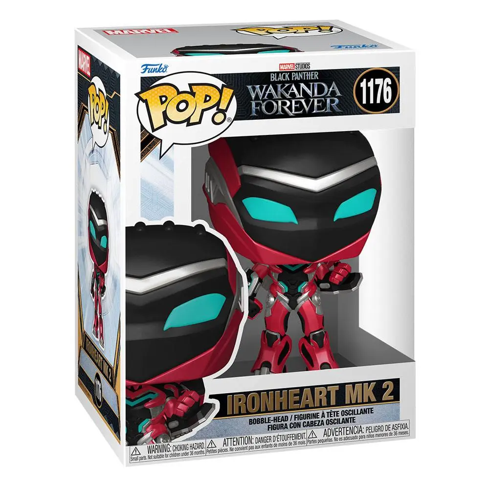 Black Panther: Wakanda Forever POP! Marvel Vinyl Figurica Ironheart MK 2 9 cm fotografija izdelka