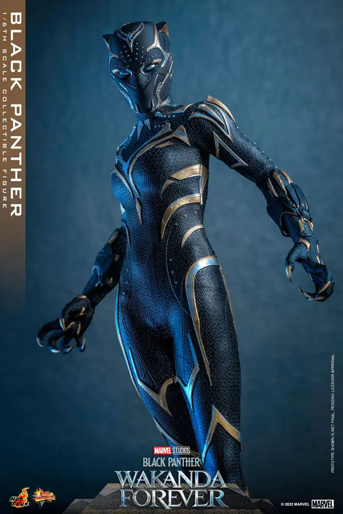 Black Panther: Wakanda Forever Movie Masterpiece akcijska figura 1/6 Black Panther 28 cm fotografija izdelka