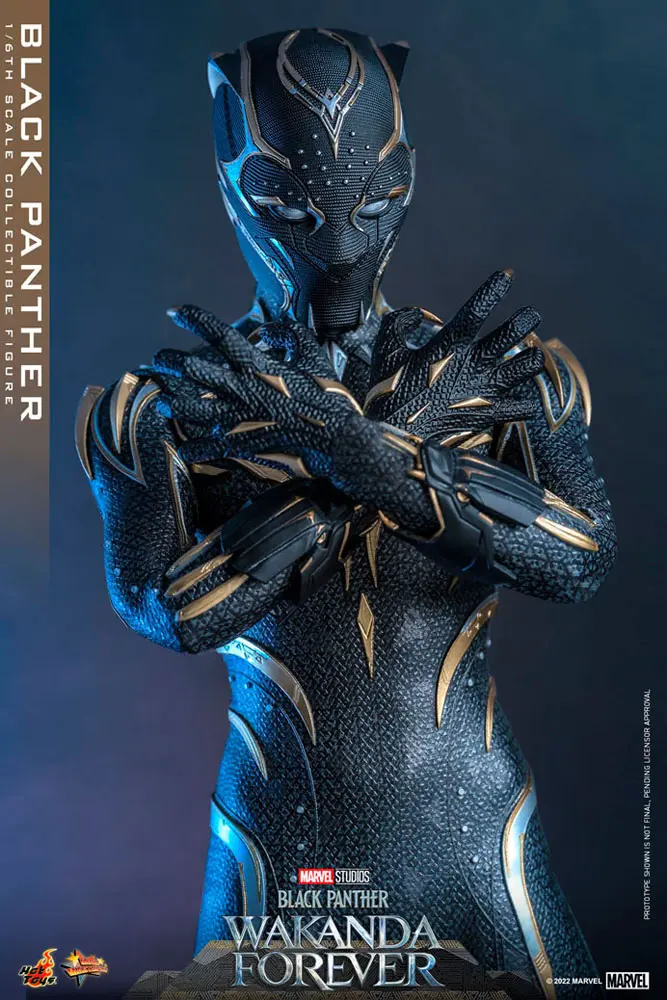 Black Panther: Wakanda Forever Movie Masterpiece akcijska figura 1/6 Black Panther 28 cm fotografija izdelka