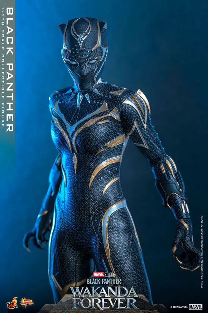 Black Panther: Wakanda Forever Movie Masterpiece akcijska figura 1/6 Black Panther 28 cm fotografija izdelka