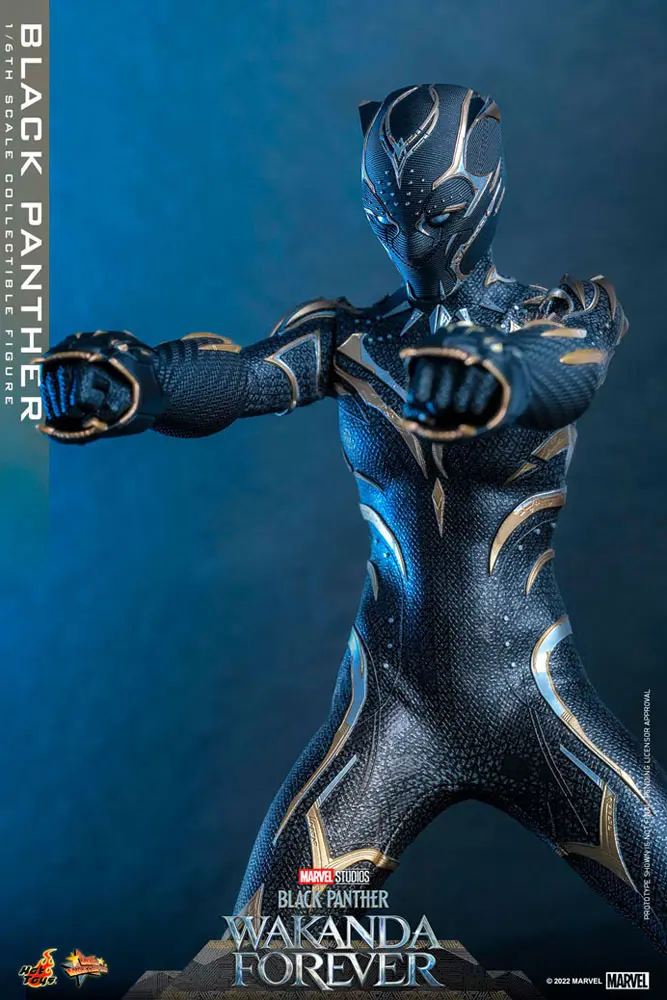 Black Panther: Wakanda Forever Movie Masterpiece akcijska figura 1/6 Black Panther 28 cm fotografija izdelka